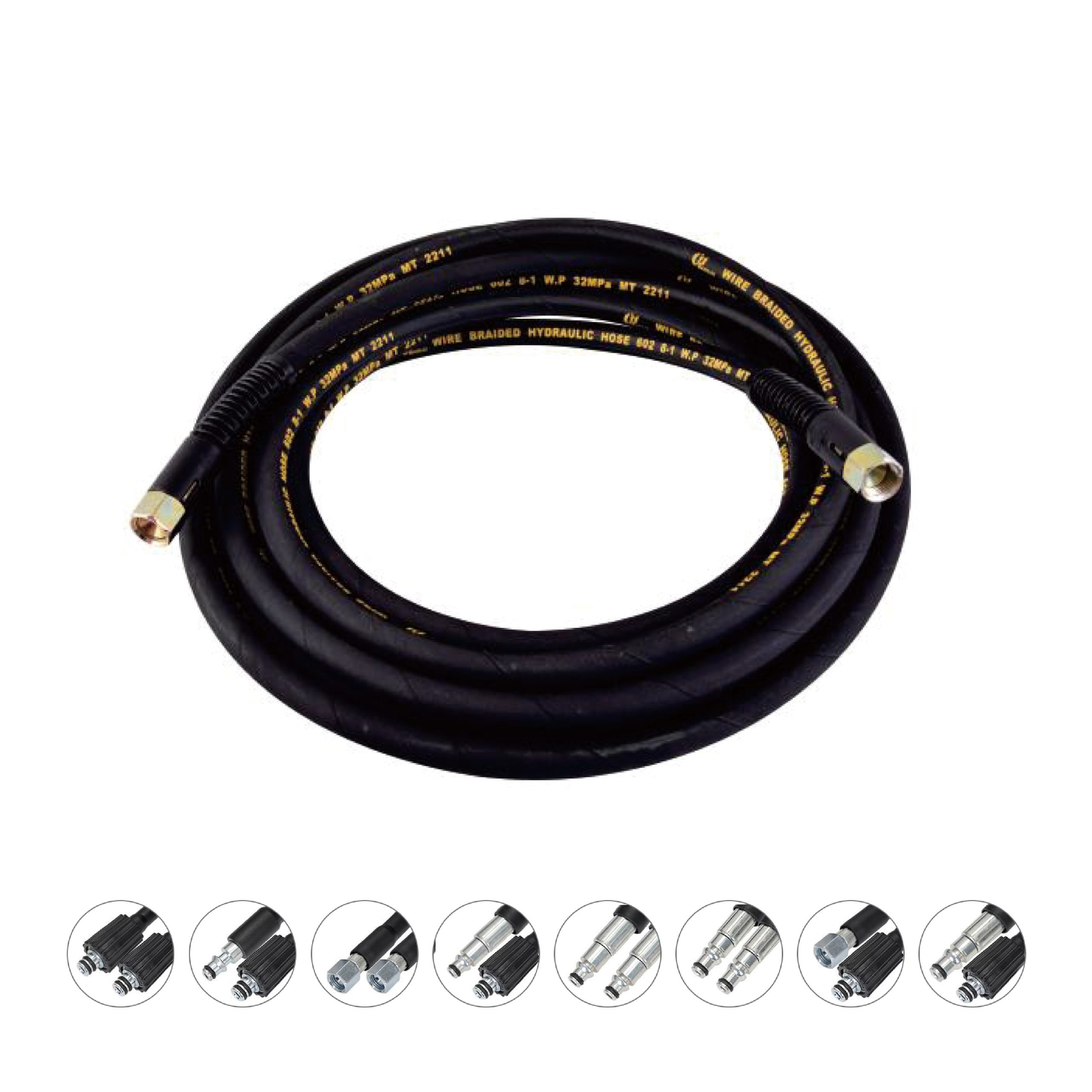 Pressure Washer Hose (1-Wire / 2-Wire / 3-Wire Braided)